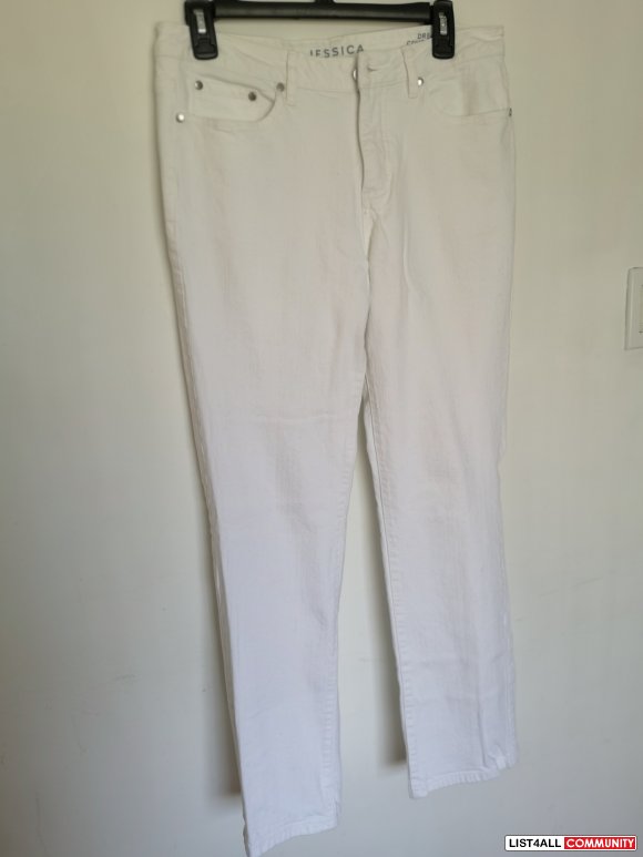 Jessica Dream Fit Body Shaper Jeans white 8