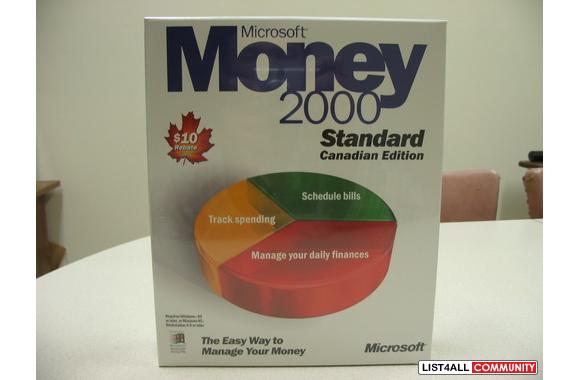 Microsoft Money 2000 Standard