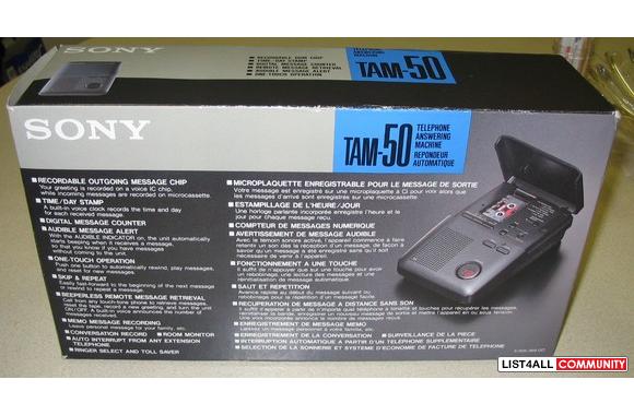 Sony TAM-50 telephone answering machine