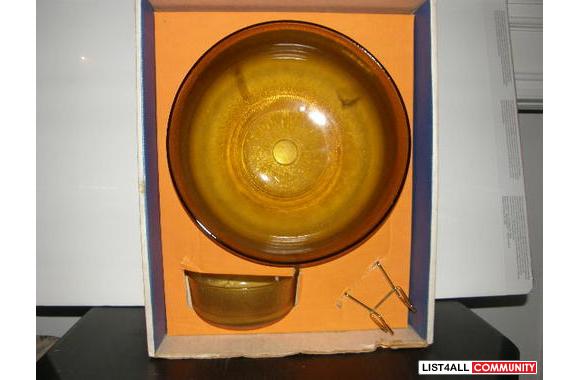 Vintage 50's Chip'n Dip set