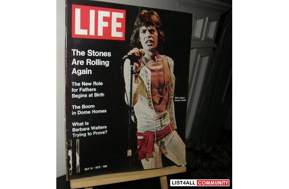 Vintage Life magazines