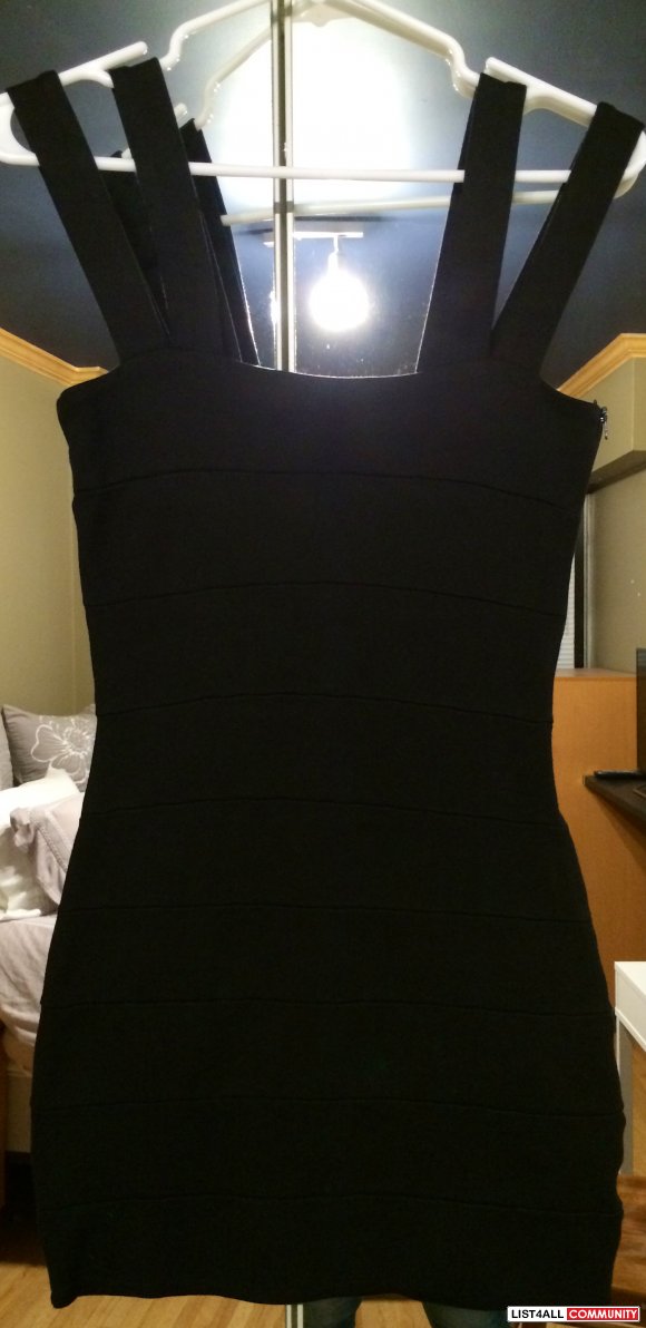 Black H&M Bodycon Dress Size XS, fits amazing!