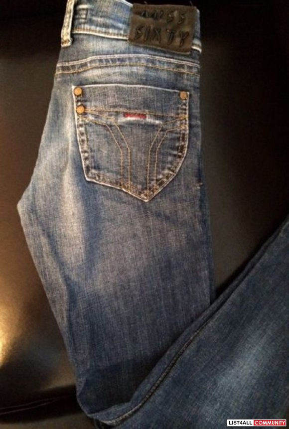 Authentic miss sixty jeans size 27 perfect condition