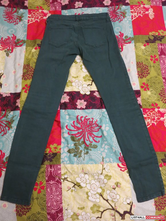 Dark Green Jeans - Size 4 (Size 26)
