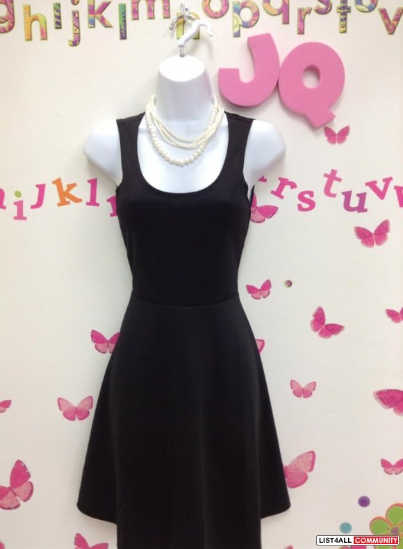 Classic Little Black Dress. Very Audrey Hepburn! S, M or L. NWT