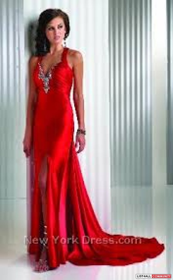 Flirty by Maggie Sottero Prom Dress/Gown Valentines Red Formal