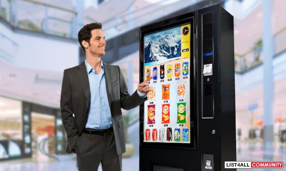 Innovative and User-friendly Touchscreen Vending Machine