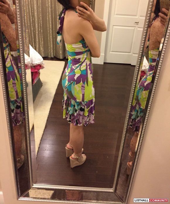 Morgan floral dress, size 0