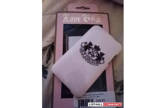 PEACH JUICY COUTURE I-TOUCH CASE ^__^