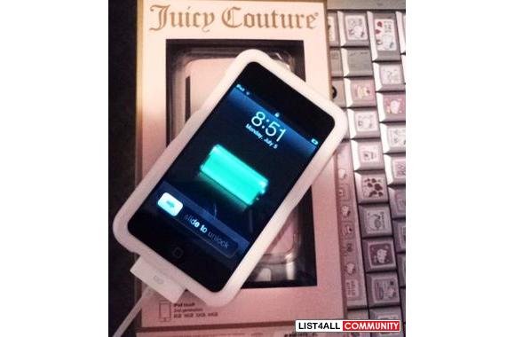 PEACH JUICY COUTURE I-TOUCH CASE ^__^