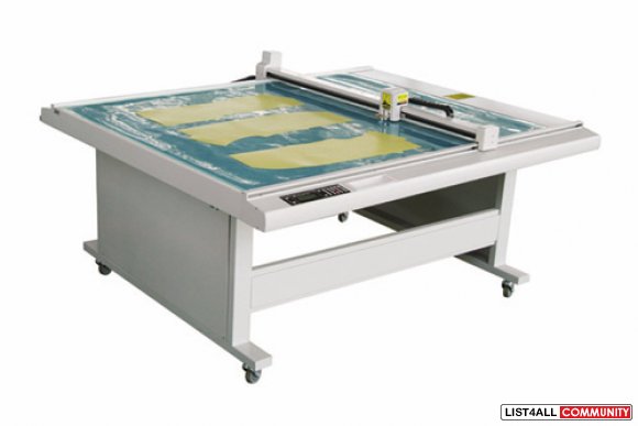 DE1512 costume die cut plotter sample flat bed machine