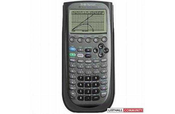TI 89 Titanium Programmable Scientific Graphing Calc