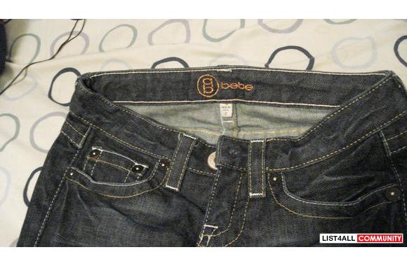 BEBE Jeans (Rare style) Quick Sale $40