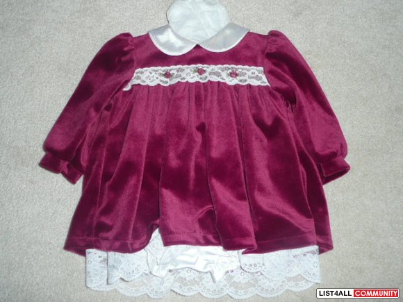 Christmas Dress for Baby Girl - 6 to 9 months