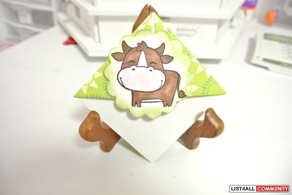 Cow bookmark