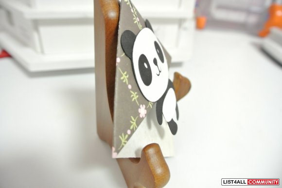 Panda corner bookmark