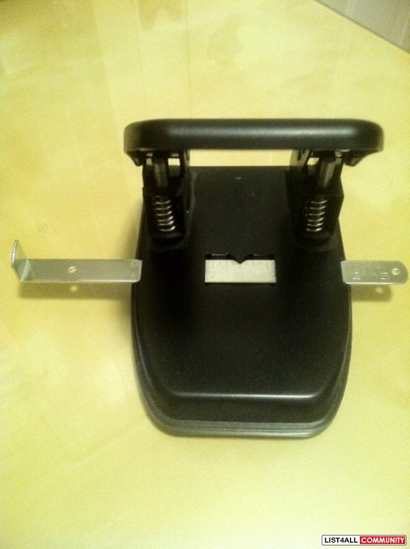 Staples brand 2 hole punch