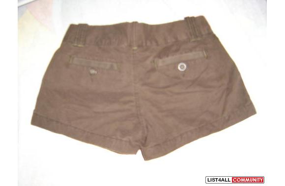 old Navy brown shorts