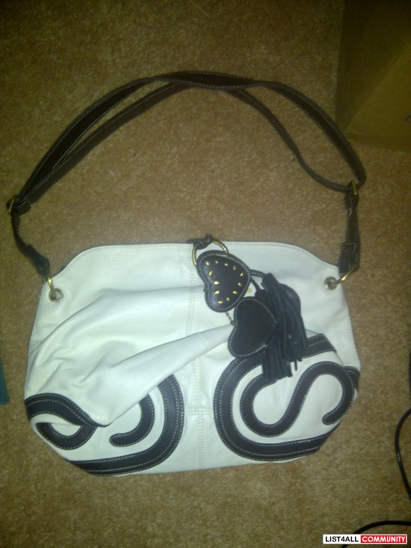 white bag