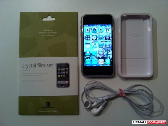 Apple iPhone 16GB 2G 1st Generation - Unlocked + Jailbroken - EUC
