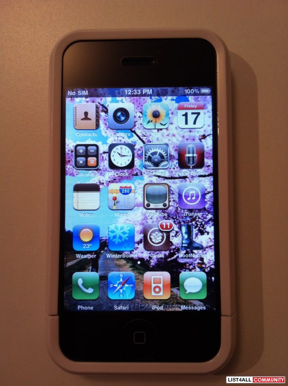Apple iPhone 16GB 2G 1st Generation - Unlocked + Jailbroken - EUC