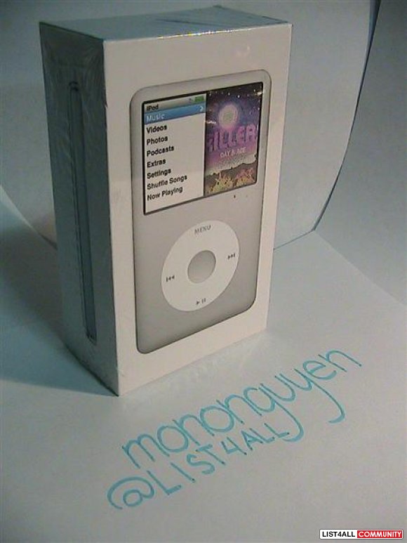 160GB Silver iPod Classic