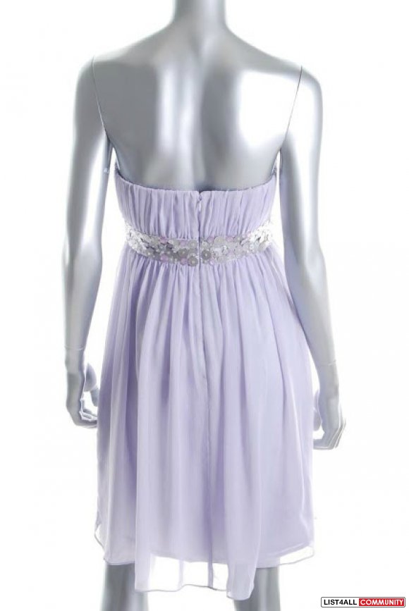 Maggy London NEW Purple Cocktail Prom Dress sz 2