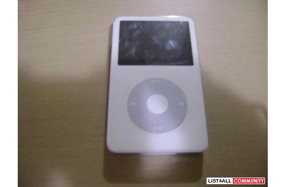 apple ipod.80gb.use once when travel.