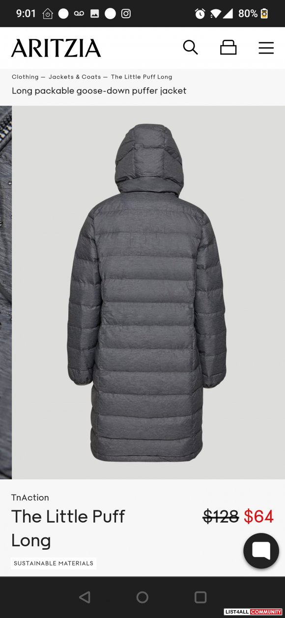 TNA Little Puff Long xs