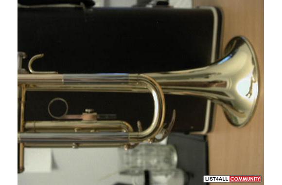 Japanese made Yamaha brass trumpet