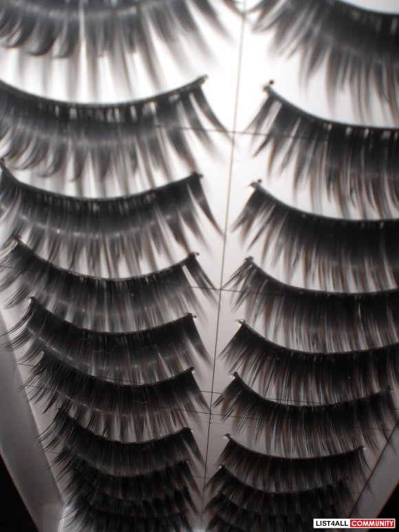 10 Pairs Long Volume False Lashes