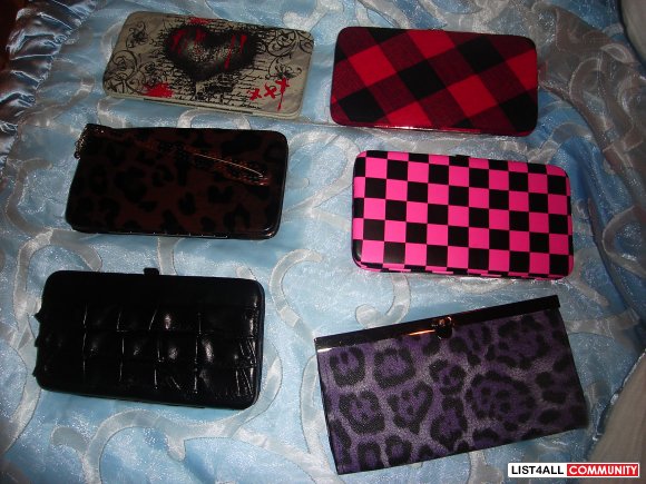 NEW wallets (frame clutch and others)