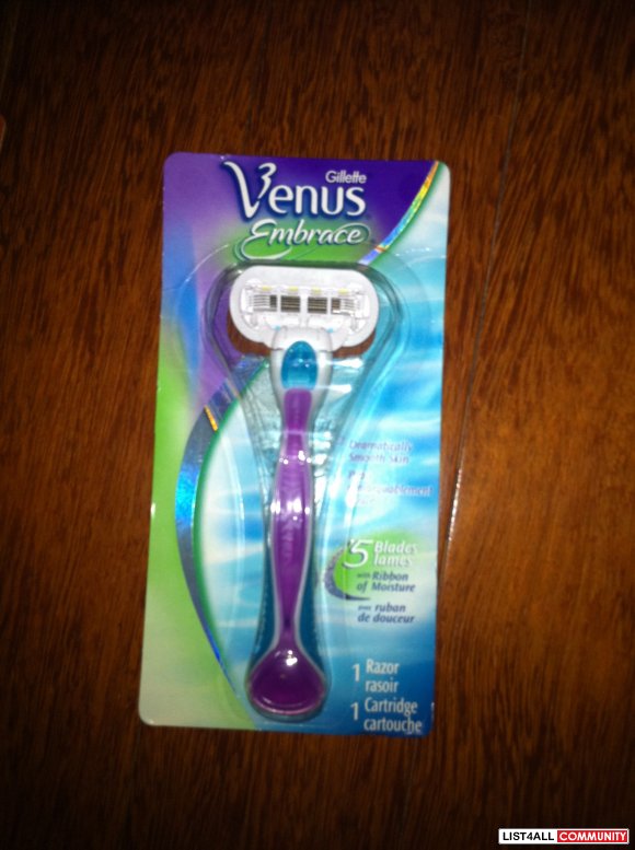 Gillette Venus Embrace Spa Breeze Razor