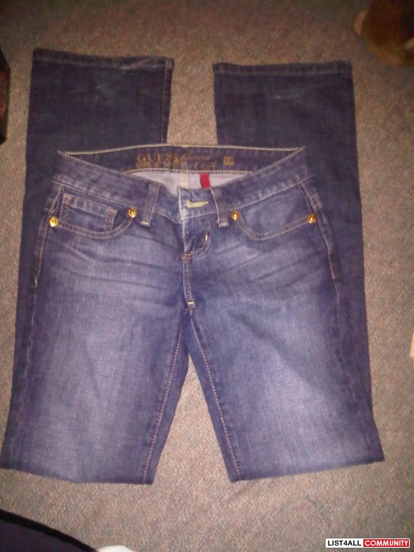 GUESS jeans size 24. worn only once