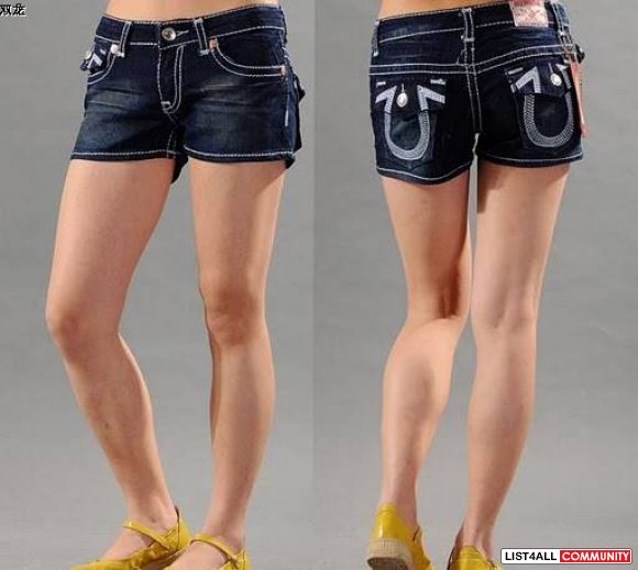 low price True Religion skirt skort denim  jeans womens