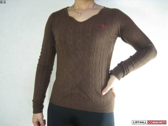 wholesale NEW NWT POLO RALPH LAUREN WOMENS COTTON SWEATER