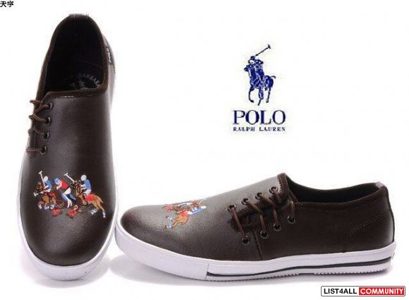 wholesale 2010 NEW Men's Polo Ralph Lauren Classic Lace-up Sneakers