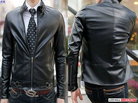 Authentic DIOR HOMME 10AW NWT LEATHER COLLAR AND WOOL JACKET M-XXXL