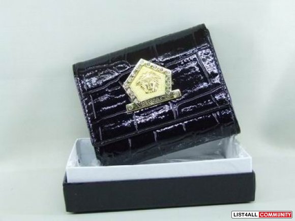 Good quality New Versace Gianni White Python Womens Clutch Wallet
