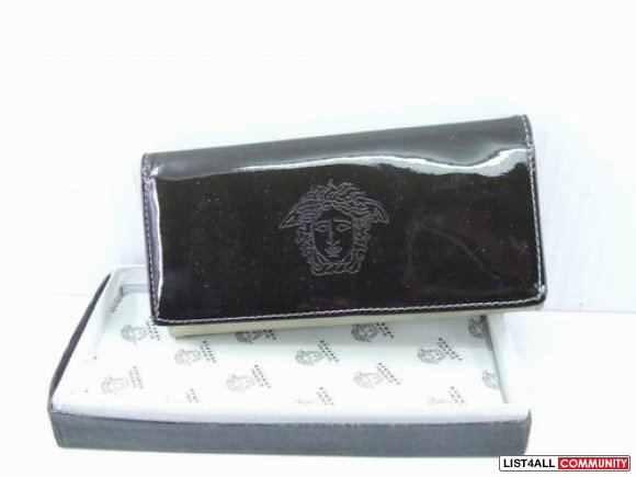 Good quality New Versace Gianni White Python Womens Clutch Wallet