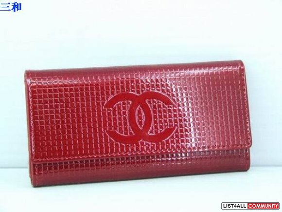 AUTHENTIC Chanel Black Leather Wallet www.kickshopping.com