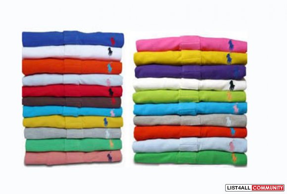 10pc ralph lauren polo lacoste polo shipping free armani polo gucci t