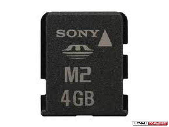 Sony 4g M2 Micro Flash Memory Stick