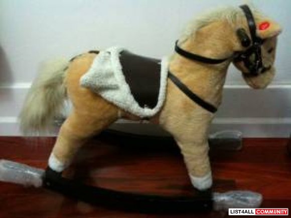 Plush Rocking Horse