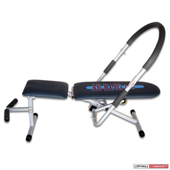 AB KING PRO SIT UP BENCH MINT CONDITION
