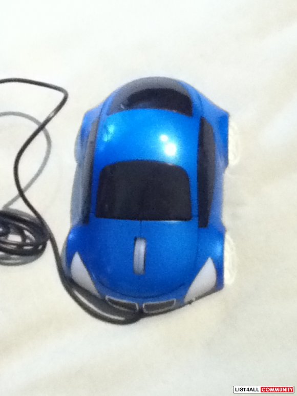 New USB Car Shape Optical Mouse Mice For Laptop/notebook