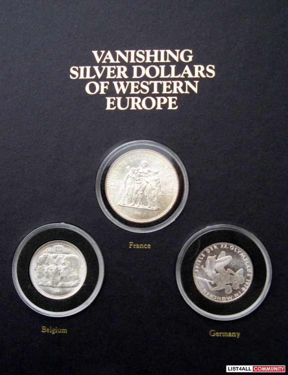 Vanishing Silver Dollars of Western Europe