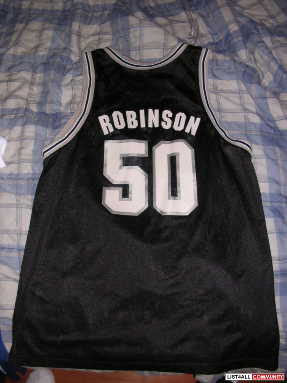 David Robinson NBA Basketball XLarge Jersey