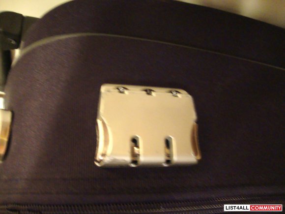 carry on travel bag(black)