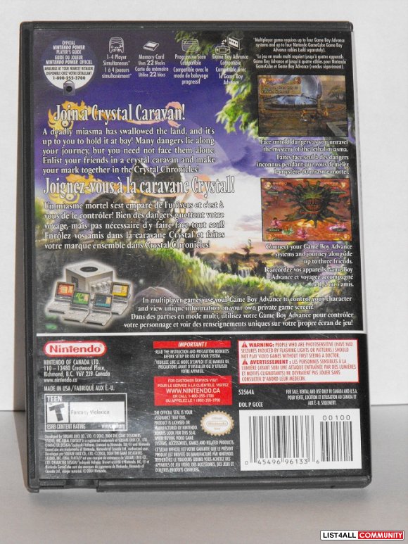 Final Fantasy Crystal Chronicles (GCN)